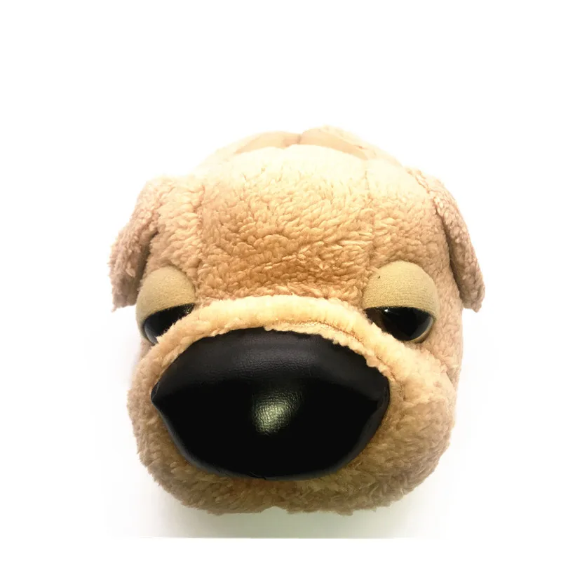 Зимние домашние забавные тапочки на платформе Рождественский подарок для мужчин