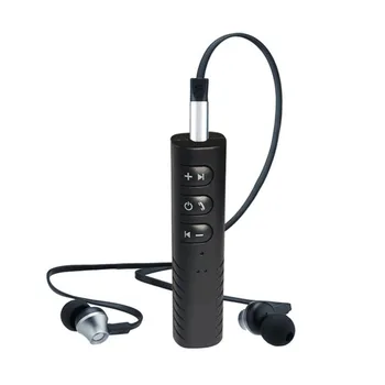 

New 3.5mm Jack Vehicle Bluetooth Receiver Wireless Car Audio Music Adapter For Speaker Headphones Car Kits One drag Two Function