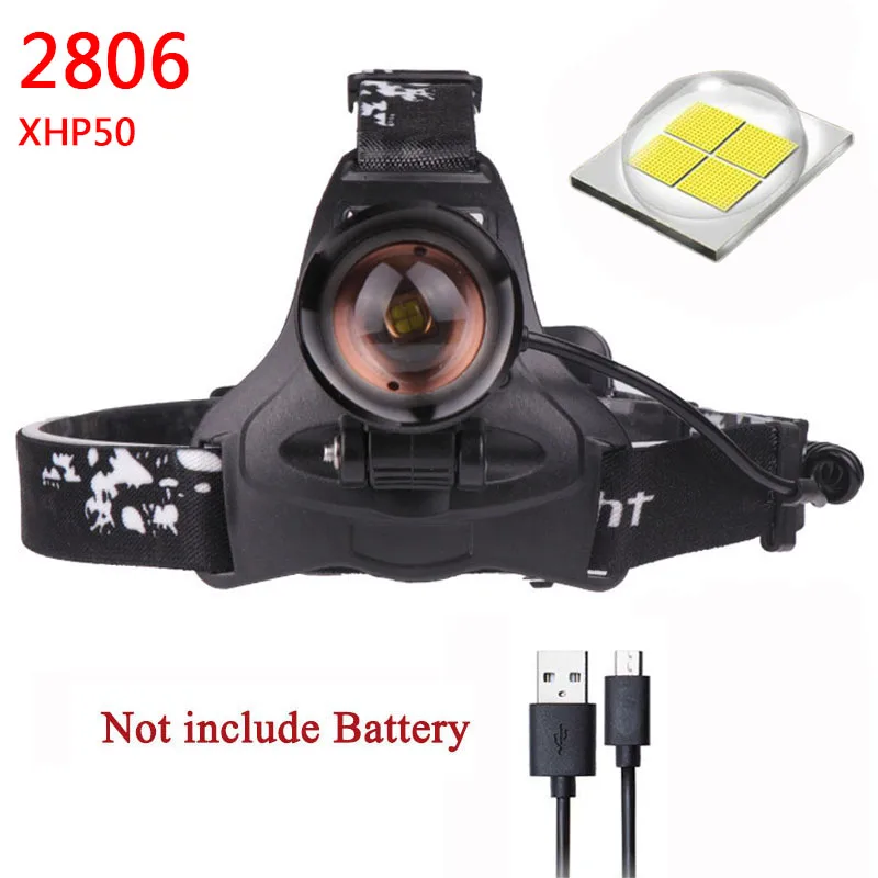 Option A Litwod Z40 2608 чип XHP70.2 фара 30000lm мощная светодиодная фара налобный регулируемый светильник фара XHP50 фонарик Фонарь - Испускаемый цвет: Option A