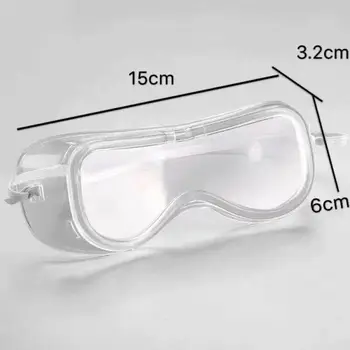 

Anti-virus Safety Goggles Anti Fog Dust Splash-proof Glasses Lab Work Eye Protection Medical Goggles Chemical Industrial Eyewear