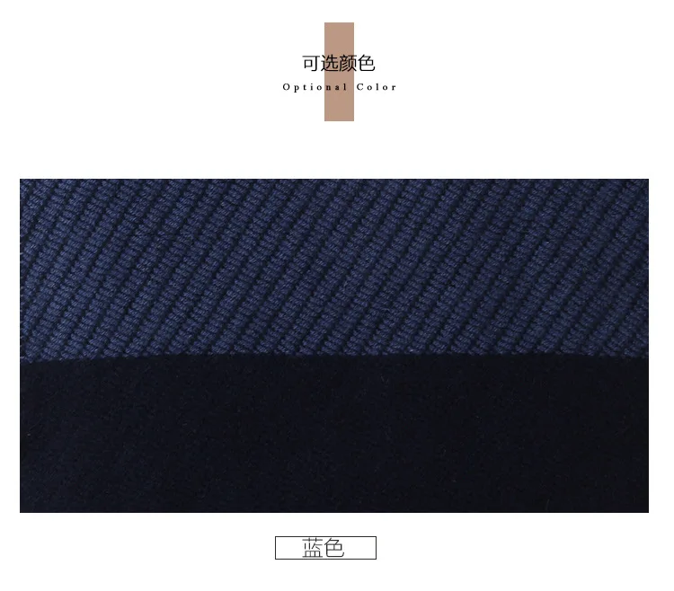 Кашемировый мужской шарф 100 козья вязка зима синий роскошный бренд шерсть толстые теплые мужские платки шарф пашмины