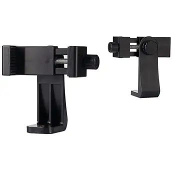 

FGCLSY Tripod Mount Adapter Cell Phone Clipper Holder Vertical 360 Rotation 1/4" interface Tripod Stand For iPhone X XR Samsung