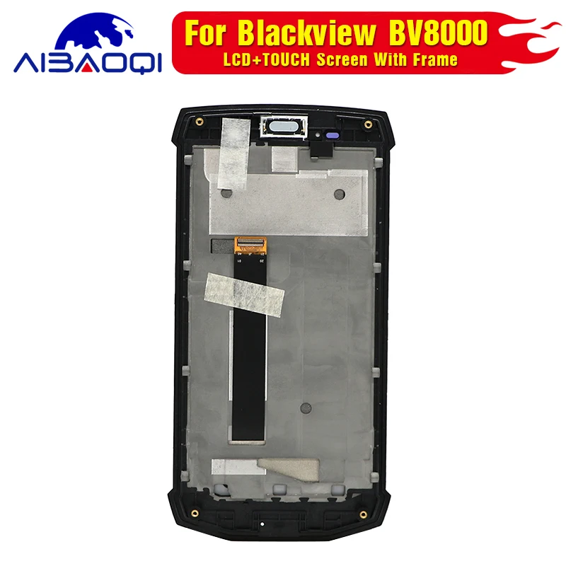 Новый сенсорный ЖК дисплей для Blackview BV8000 pro дигитайзер в сборе с рамкой запасные