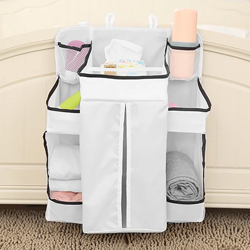 Скандинавский органайзер для детской кроватки и бамперов, органайзер для пеленок для кровати, подвесная сумка для хранения, подгузник для новорожденных, пеленальный столик