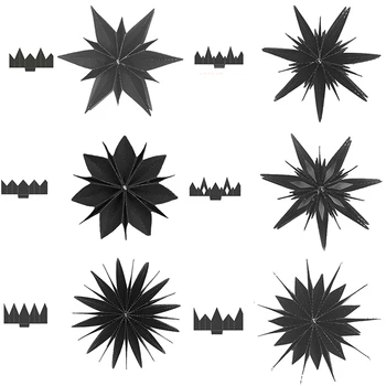 

6 styles 3D Folded Stars Creative Metal Cutting Dies for DIY Scrapbooking Paper Cards Crafts Making 2020 New