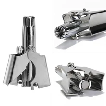 Триммер для волос в носу для ушей, ручной эпилятор для удаления волос на шее, для лица, для бороды, для стрижки всего тела, устройство для обрезки Vibrissa, легкое Бритье