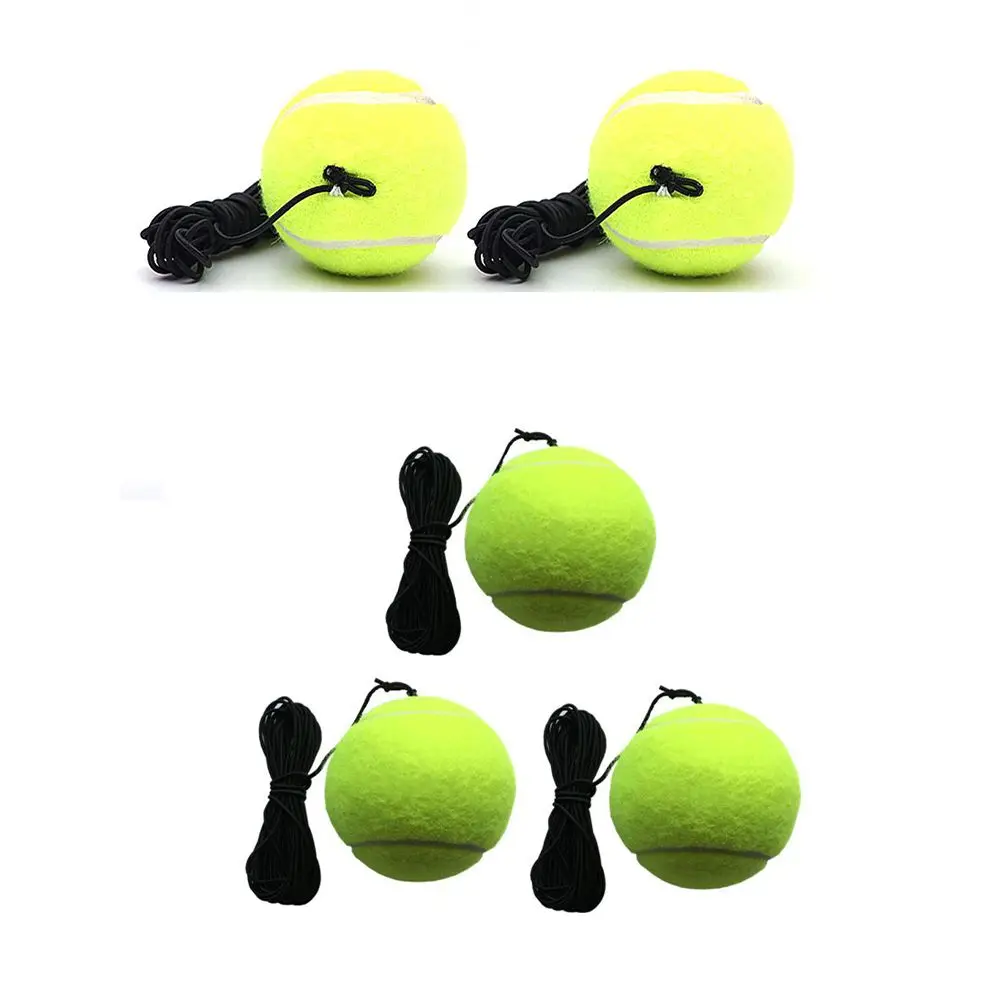 Tennis Training Ball wElastic Rope Ball On Elastic String Trainer Practice 