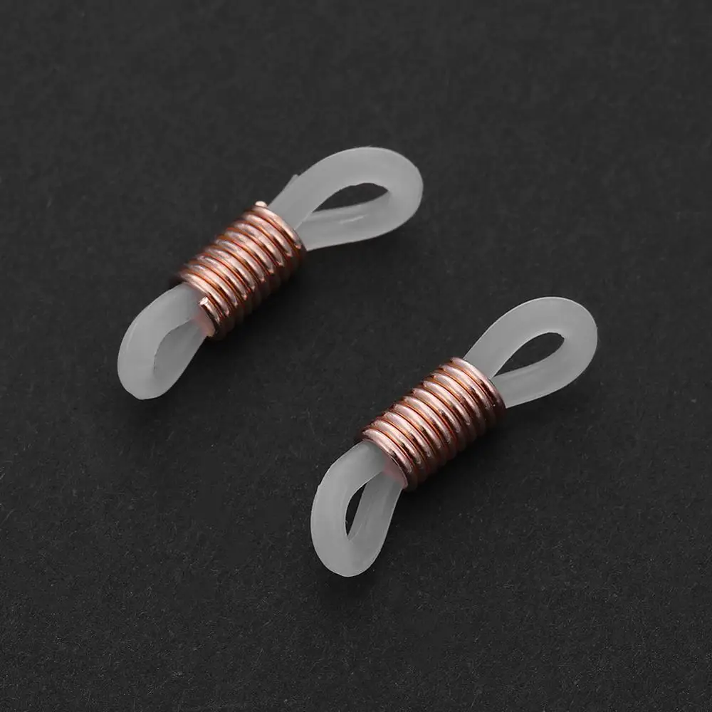 Skyrim 20pcs Glasses Chain Silicone Rubber Ring Non Slip DIY Connector Strap Eyelets Rope Sunglasses Cord Accessory glasses chain
