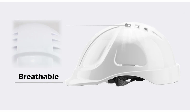 Safety Helmet Hard Hat Work Cap ABS Material Construction Protect Helmets High Quality Breathable Engineering Power Labor Helmet (13)