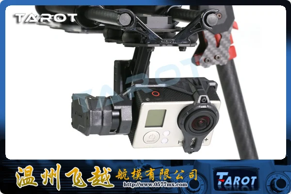 Tarot T2-2D 2 оси Бесщеточный шарнир для Gopro Hero 4/3+/3 TL2D01