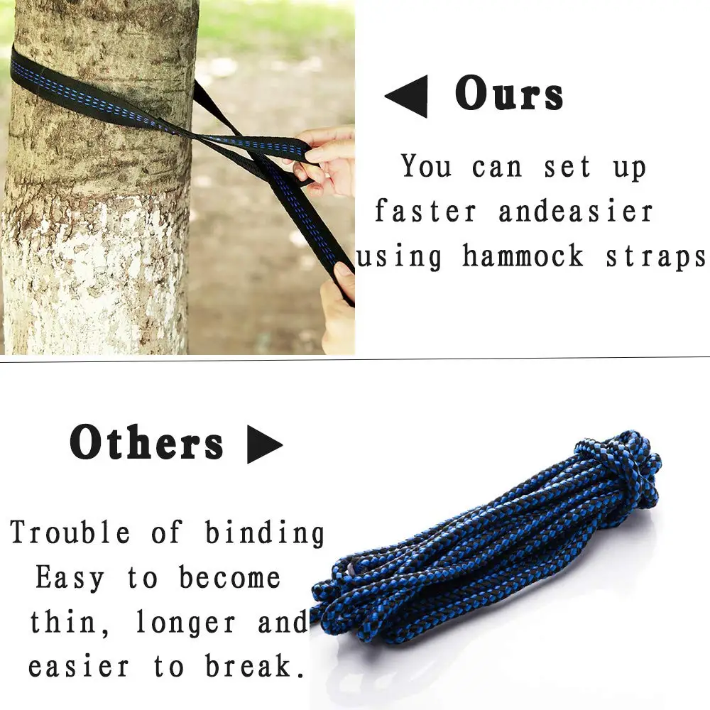 Outdoor Portable Hammock with Mosquito Net and Rain Fly Camping Backpacking Bug  Hammocks and Netting Parachute Hammock Canopy Hammock Straps Special 