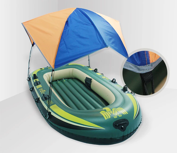 Mavllos Новейшая Лодка солнцезащитный тент водонепроницаемый 2-4 человек резиновая рыболовная лодка Солнцезащитная палатка портативный ультра Светильник палатки с защитой от УФ-лучей