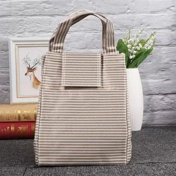 

Portable Folding Thermal Lunch Bag Tote Waterproof Heat-retaining Handbag Storage Container Insulation Package