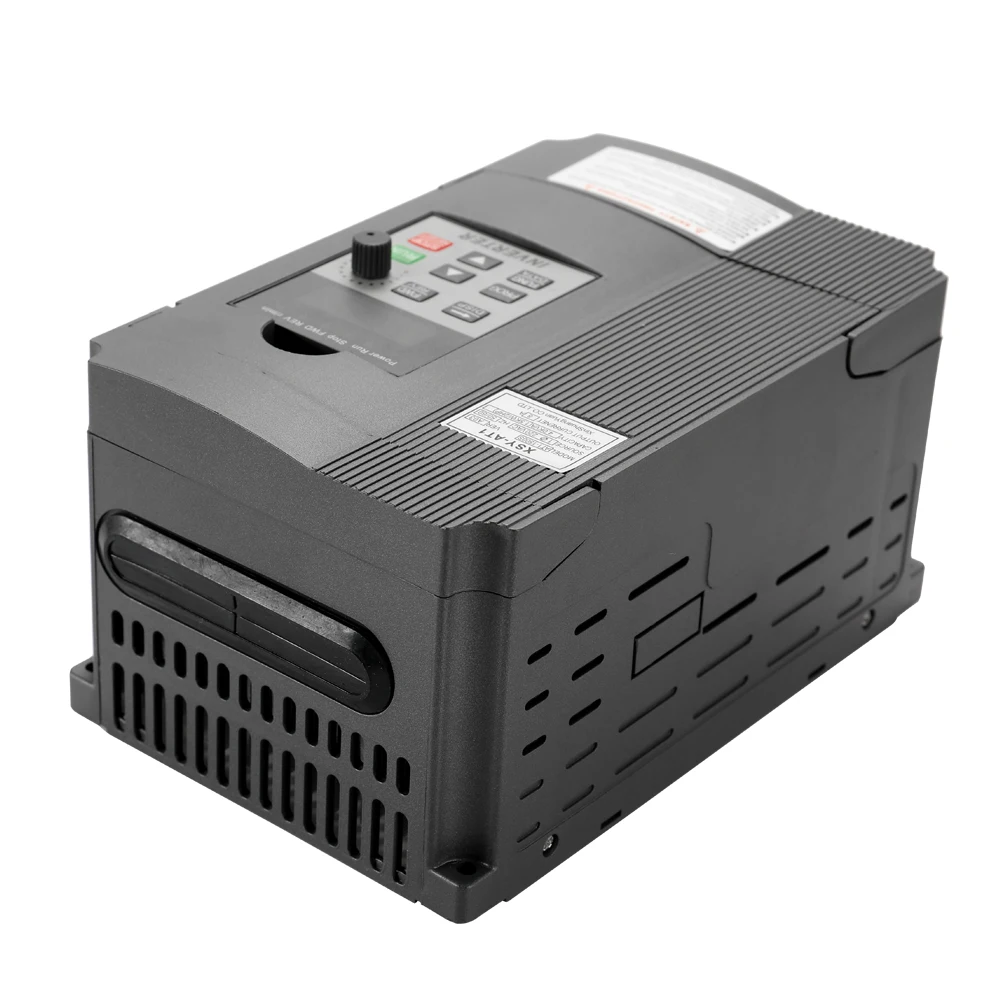 Универсальный VFD регулятор частоты вращения 1.5KW 12A 220V Мотор привод однофазный в трехфазный выход переменный Инвертор AT1-2200S