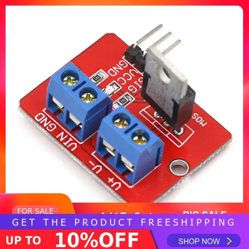 0-24V верхняя кнопка Mosfet IRF520 драйвер MOS модуль для Arduino MCU ARM Raspberry pi