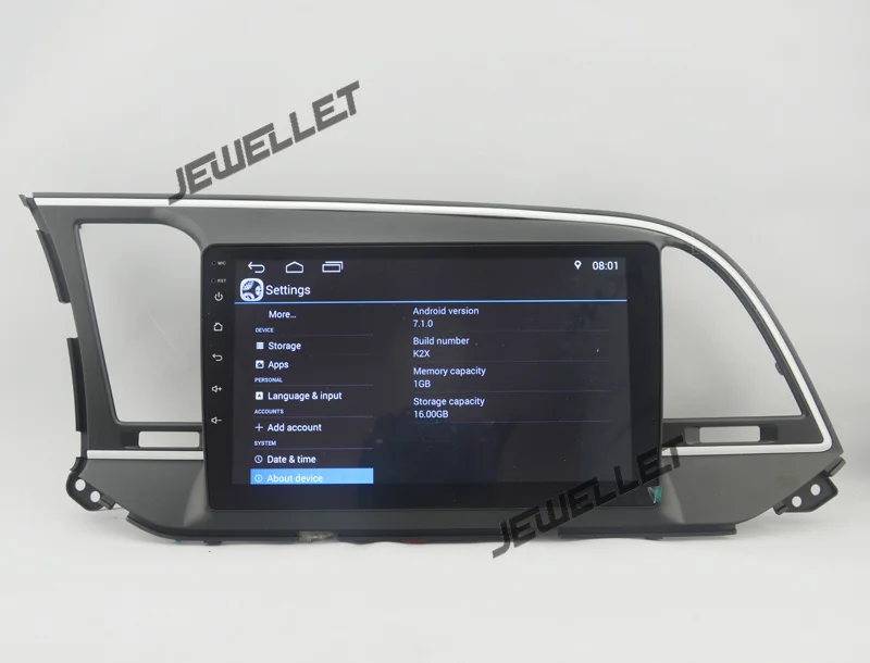 Discount 10.1" Quad-core  Android 8.1 Car GPS radio Navigation for Hyundai Elantra Avante 2017 with 4G/Wifi DVR mirror link 4