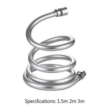 

1.5m/2m/3m PVC High Pressure Thickening Smooth Shower Hose For Bath Handheld Shower Head Flexible Shower Hose