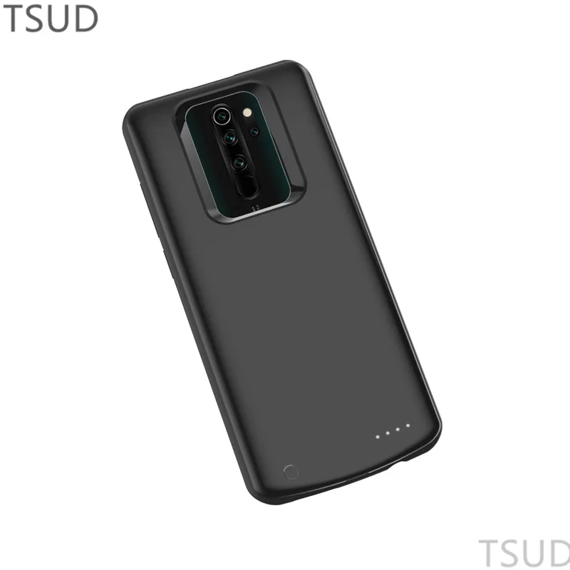 

6500mah battery charger case for xiaomi redmi note 8 pro external portable wireless charging for xiaomi redmi note 8 pro luxury