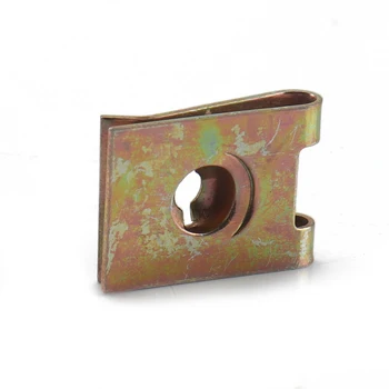 

No. 6-100pcs Clip Nut For Car Interior Panel Nut 65 Manganese Steel Color U-Shaped High Quality