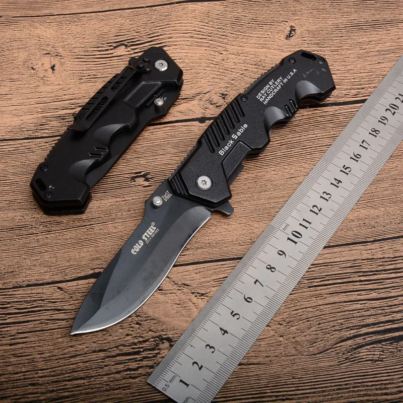 

Sharp Stainless Steel 217 Folding Knife, Outdoor Camping Tactical Hunting Knife, Pocket Knife, Quick Opening, Sharp and Durable