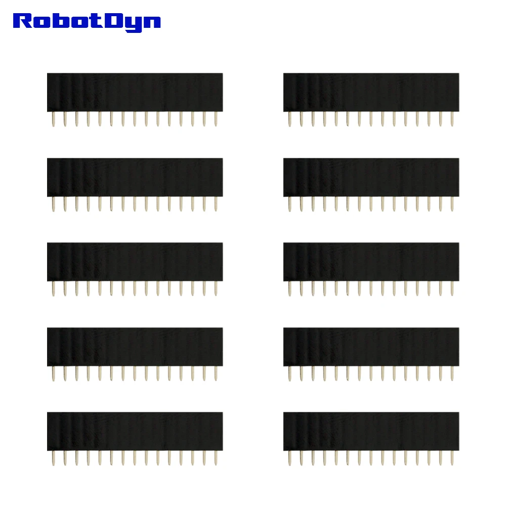 NANO V3 ATmega328(16MHz) / CH340G, MicroUSB-порт - Цвет: 10pcs 1x15Female pin