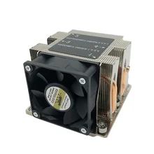 COOLSERVER S82 4 – caloducs en cuivre 2U, pour serveur, radiateur de CPU, pour station de travail industrielle, refroidissement actif, compatible avec Intel LGA 3647