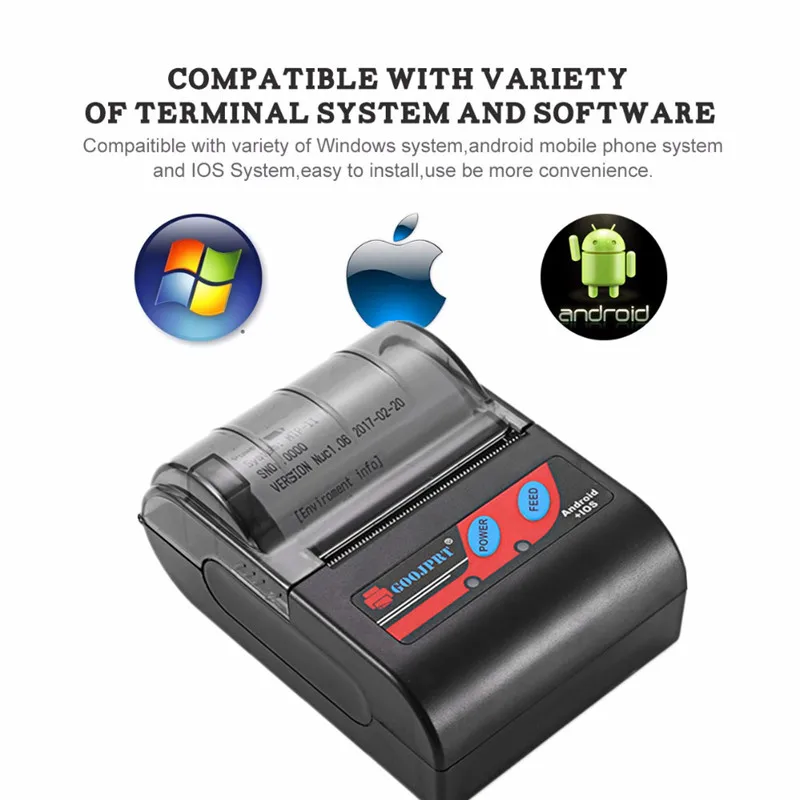 MTP 2 Bluetooth Mini wireless thermal printer portable printer (12)