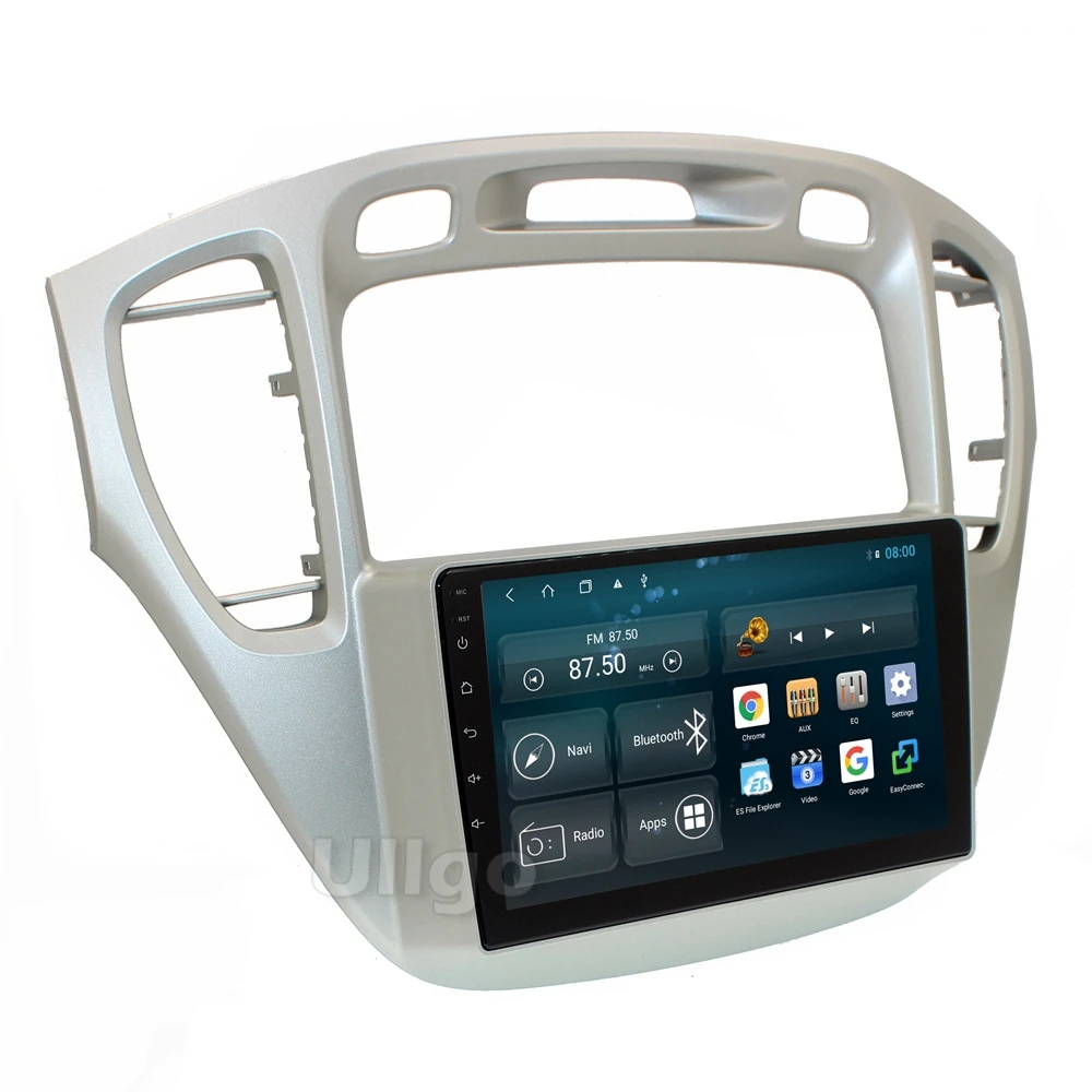 4G+ 64G Восьмиядерный " Android 8,1 автомобильный DVD gps для Toyota Kluger Highlander Авторадио gps автомобильный Головной блок с RDS BT Mirror-link