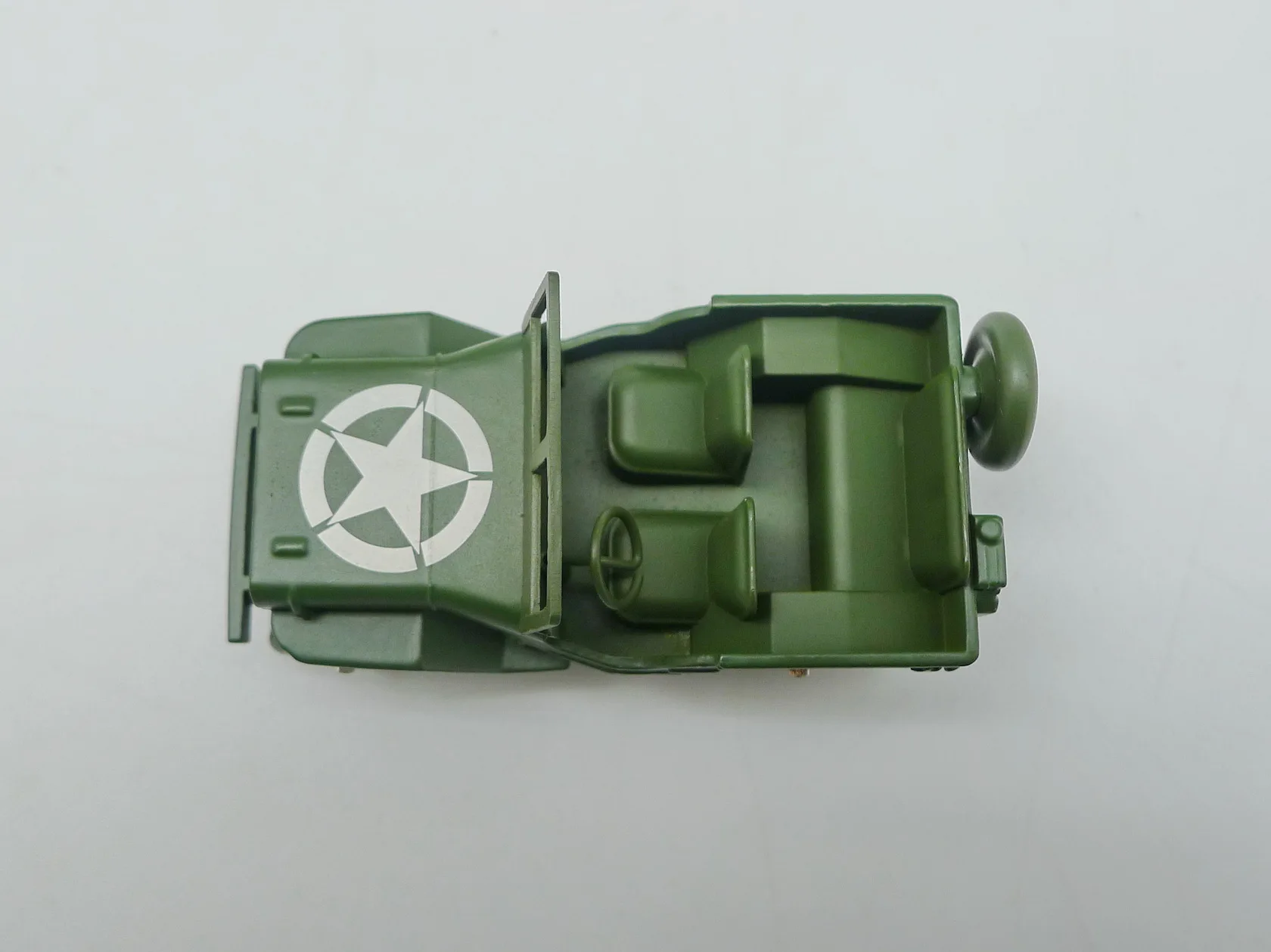 Atlas Dinky Toys 24 M J EEP Willys Военная 1:43 литая под давлением модель автомобиля