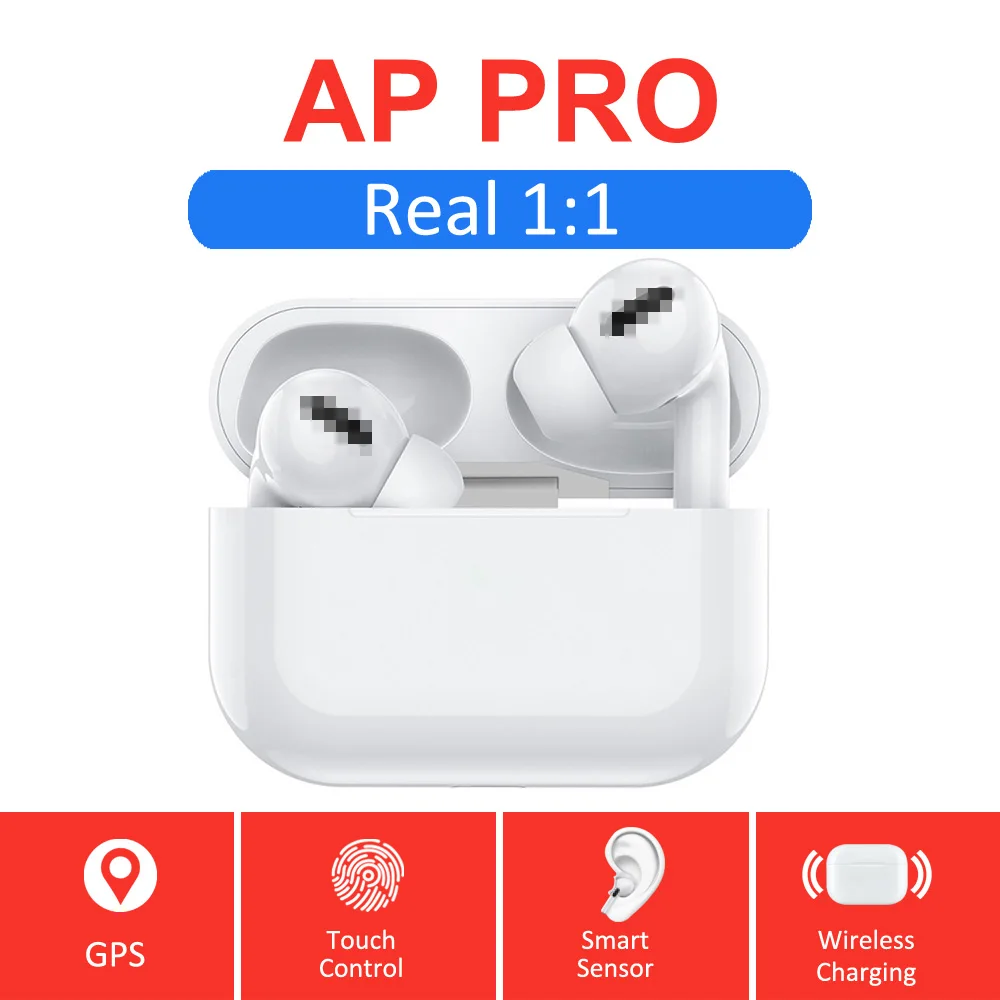 

AP Pro TWS Earphones Headphones wireless bluetooth headset handsfree Bluetooth Earphone Earbuds 1:1 Air Pro 3rd pk i100000 tws