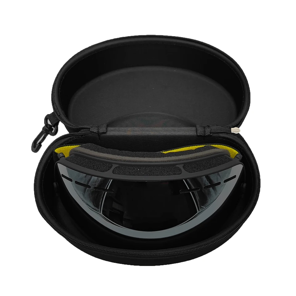 LOCLE Protection EVA Ski Eyewear Case Snow Skiing Goggles Box Waterproof Snowboard Bag Eyewear case Zipper Hard Box 5