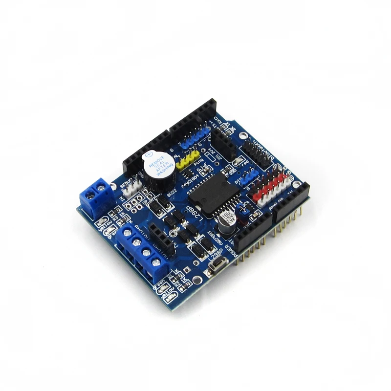 L298p Pwm Speed Controller Motor Driver Shield Bluetooth Interface L298p Motor Shield Board Mega2560 For Arduino Uno New Home Automation Modules Aliexpress