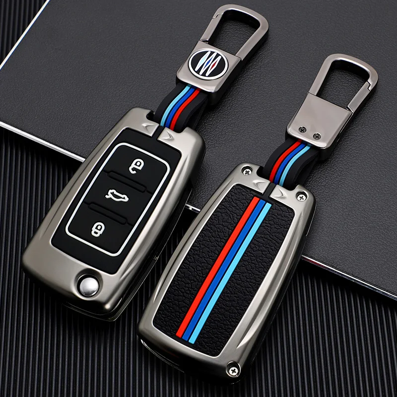 Чехол для автомобильного ключа из цинкового сплава VW Polo Golf Passat Skoda Octavia A5 Bora