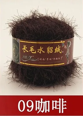 1 шт = 50 г DIY камвольная анти-таблетки искусственная норка нейлон кашемир пряжа ручная вязка крючком свитер шарф крючок Игла Нить