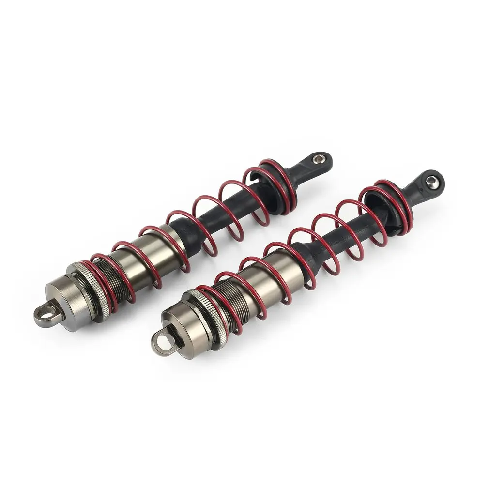

2019 2Pcs Aluminium Alloy Metal Rear Shock Absorbers for 1/8 Scale JLB HSP EM Racing DHK HPI ZD Racing RC Car Truck