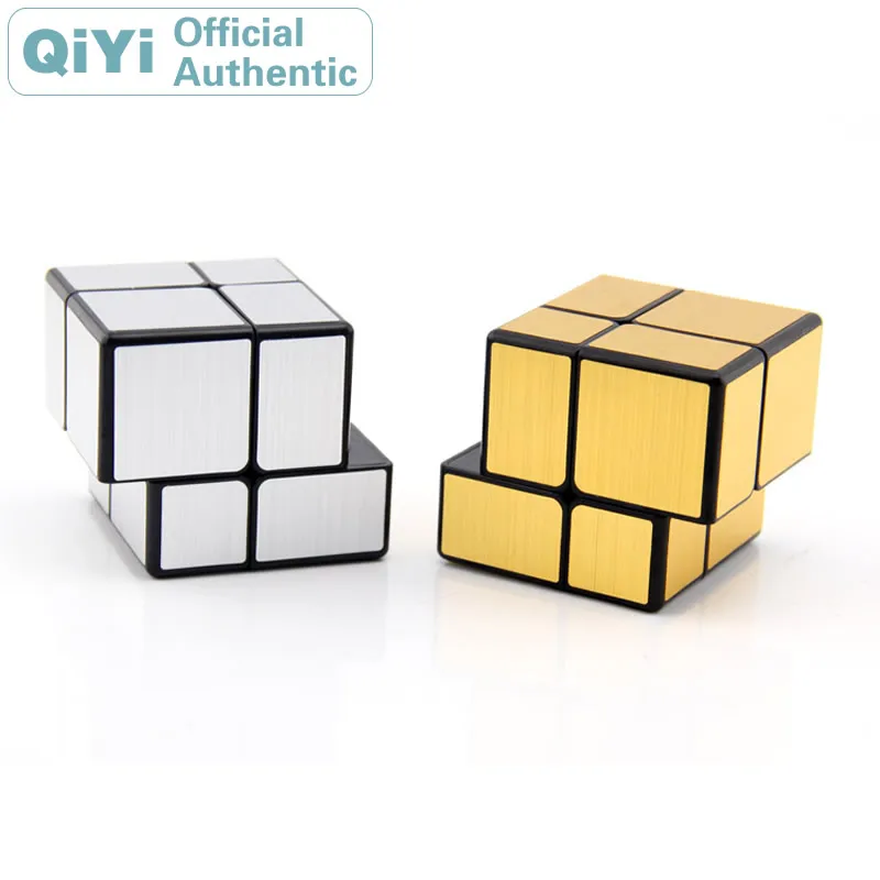 

QiYi Mirror 2x2x2 Magic Cube MoFangGe XMD Cubo Magico Professional Speed Neo Cube Puzzle Kostka Antistress Toys