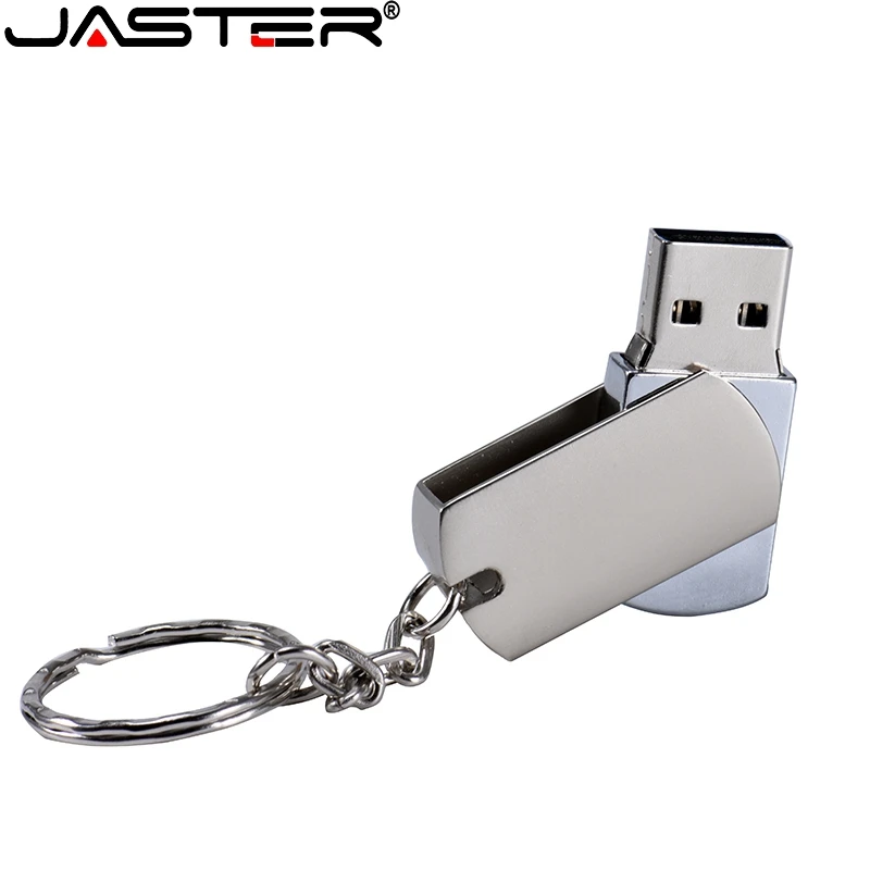 JASTER металлический USB флеш накопитель портативный 128 Гб 64 ГБ 32 16 4 Флешка мини карта