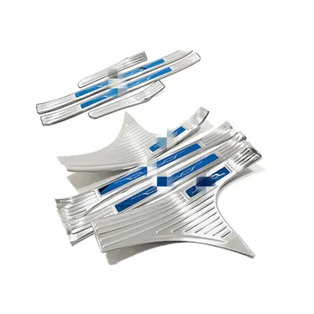 

Stainless steel inside and outside door scuff plate lower for Subaru Forester 2019 2020