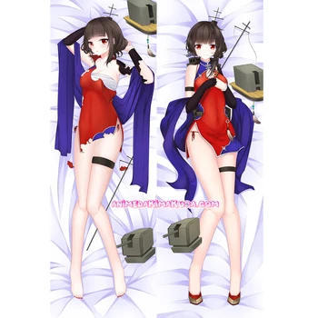 

Warship Girls Yat-sen Anime Girl Dakimakura Hugging Body Pillow Case Cover