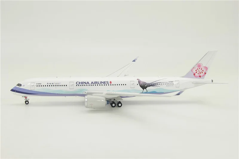 1:200 масштаб Airbus A350-900 China Airlines император B-18901 литье под давлением сплав самолет металлический самолет игрушки Дисплей Показать