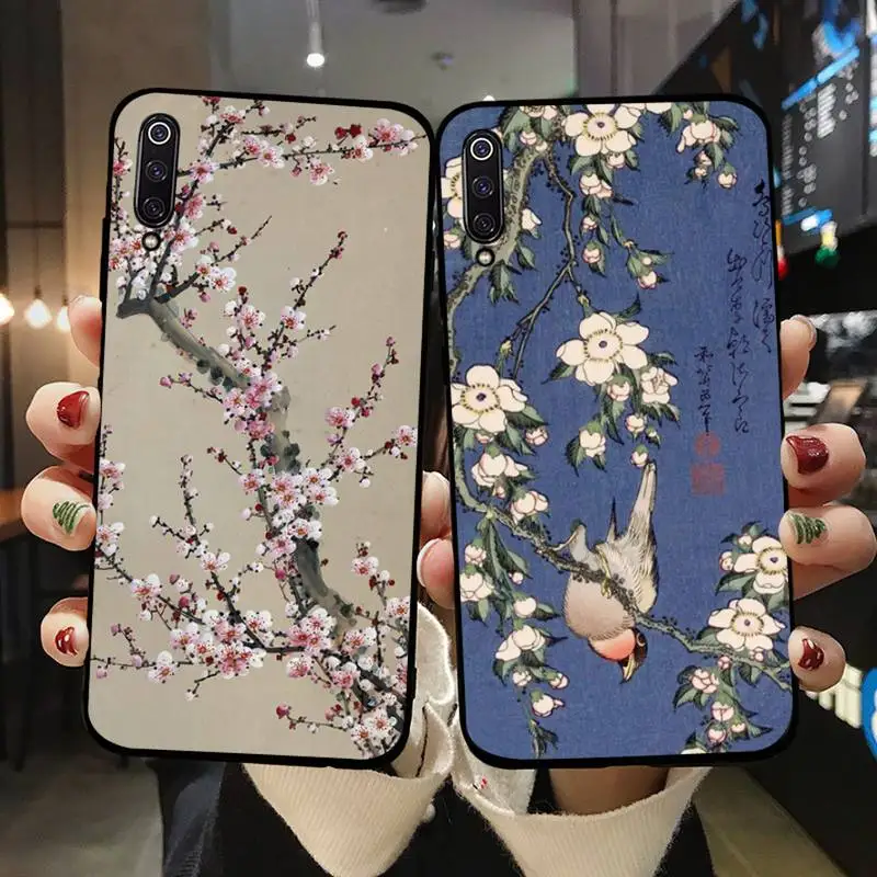 

Draw dried flowers art Phone Case For Xiaomi Redmi 7 8 9t 6 9se k20 mi8 max3 lite 9 note 9s 10 pro