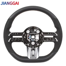 Car Steering Fit For AMG Steering Wheel Itlay Alcantara Carbon Fiber Racing 2010-2021 Model