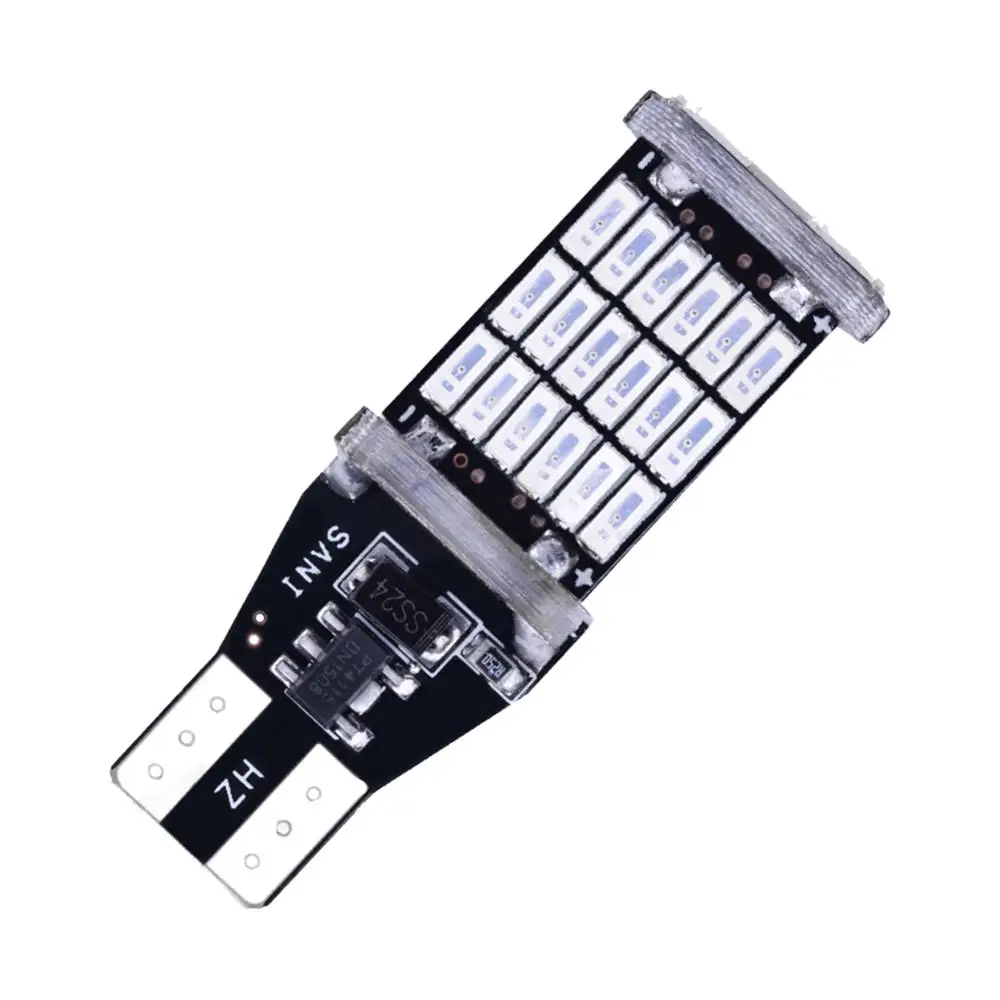 Автомобильные аксессуары 2 шт. T15 4014 45SMD Canbus светодиодный автомобильный сигнал