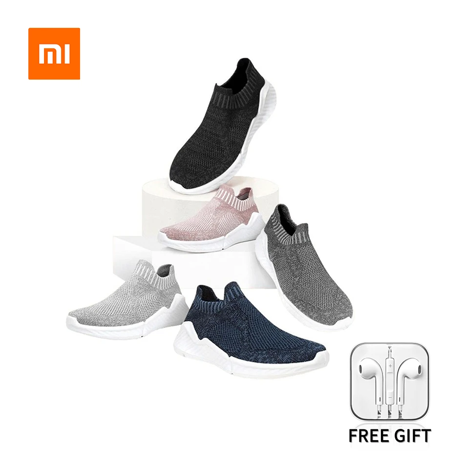 Мужские антибактериальные верхние носки Xiaomi FREETIE повседневная обувь женские