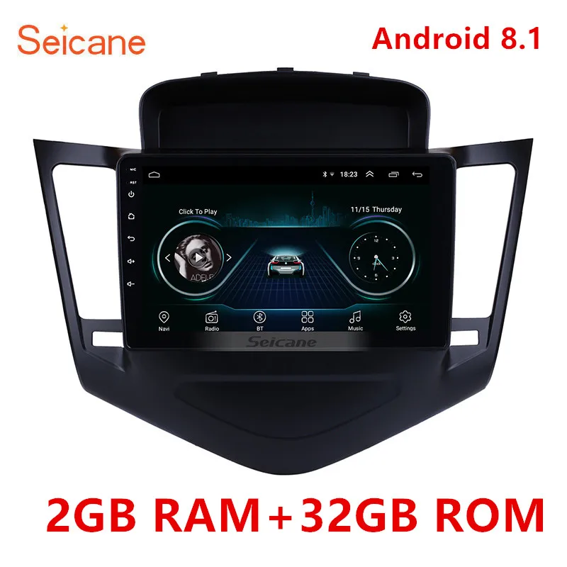 Автомагнитола Seicane 2DIN мультимедийный проигрыватель на Android 10 0 с GPS ОЗУ 2 Гб ПЗУ 32 ГБ
