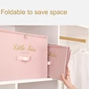 Foldable Storage Box Clothing Quilt Organizer Fabric Caja Organizadora Clothes Container Closet Home Organizer Large Capacity 2
