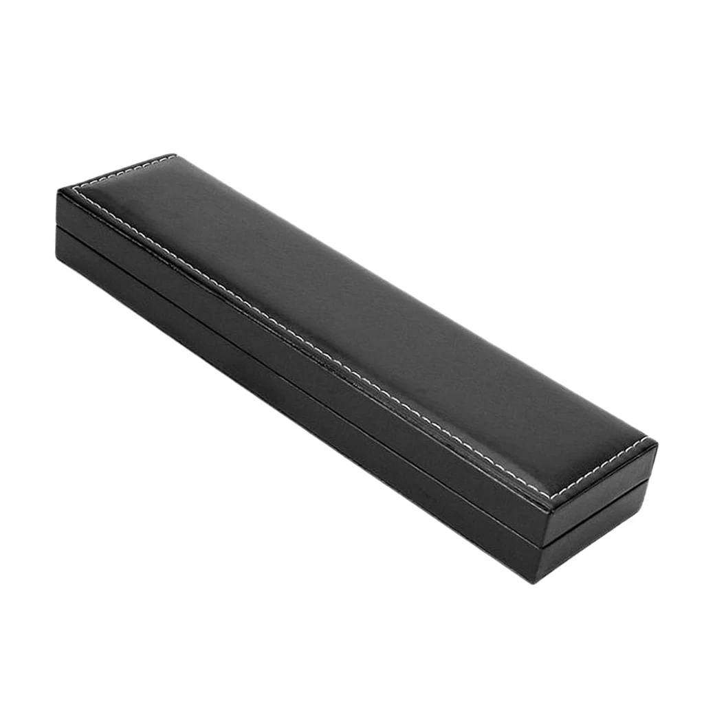Wedding Anniversary Birthday Gift Box Rectangle PU Leather With Velvet Case
