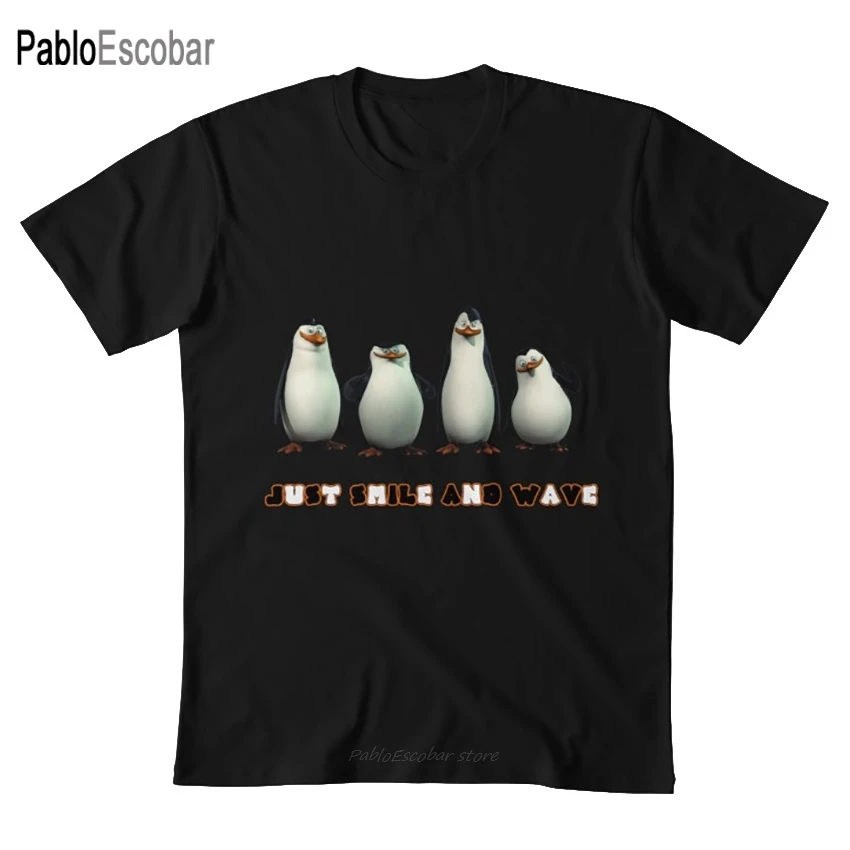 Футболка с надписью Just Smile and Wave|Футболки| |