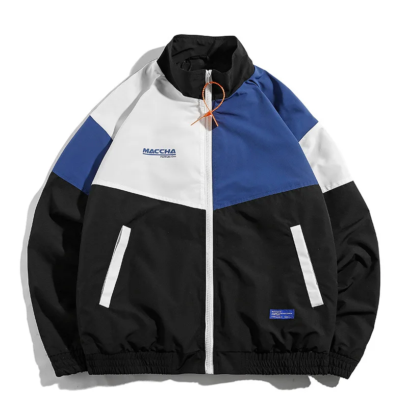 

Vertical Ze Produced 19ss Spring Stitching Jacket