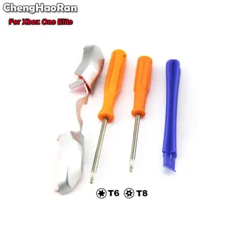 

ChengHaoRan Bumper LB RB Trigger Buttons Parts with 3.5mm Jack For XBOX ONE Elite Game Controller T8 T6 Screwdriver Pry Tool